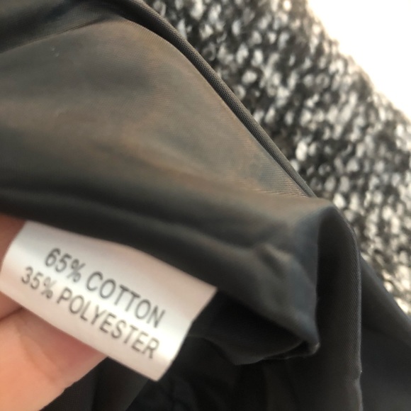 Tweed Pleather Coat - Picture 5 of 5